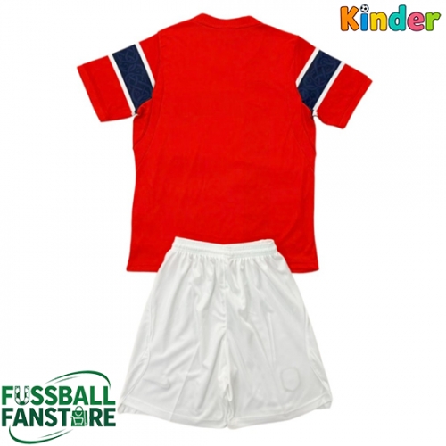 Norwegen Replik Heimtrikot Kinder WM 2026 Kurzarm (+ Kurze Hosen)